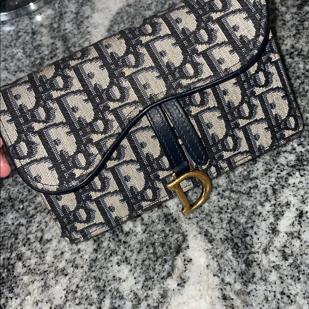 Dior saddle belt pouch